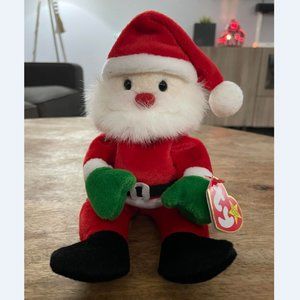 5/$20 Ty "Santa" Beanie Baby Original Pre-Owned